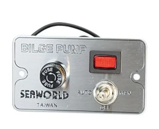 SEAWORLD Schalttafel f.Bilgenpumpen/Schwimmersch.