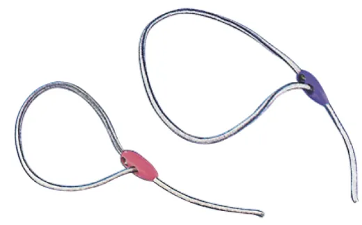 Segelzeising Mit Kunststoff-Clip, L=550mm, Ø5mm