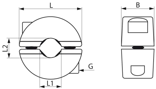 Seilklemmring 6mm