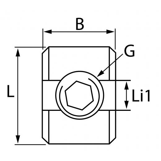 Seilklemmring leichte Ausführung f.3-4mm