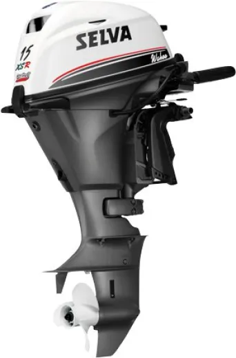 Selva Aussenborder Wahoo 15xsr (High Output), L., 15ps