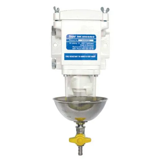 Separ Kraftstofffilter - Kunststoff, Doppeltmodell, 300 l/Std