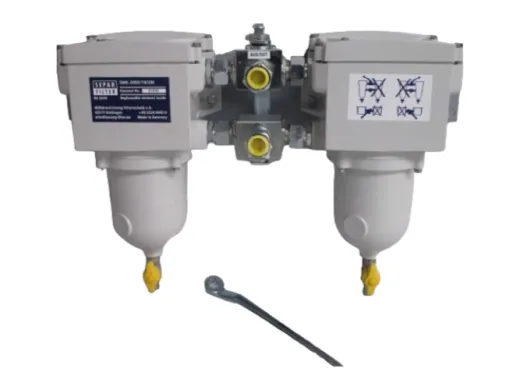 Separ Kraftstofffilter (SWK-2000/18UM, doppelt, 1080, Aluminium, 22 mm Rohr, 2 x SNSE01830)