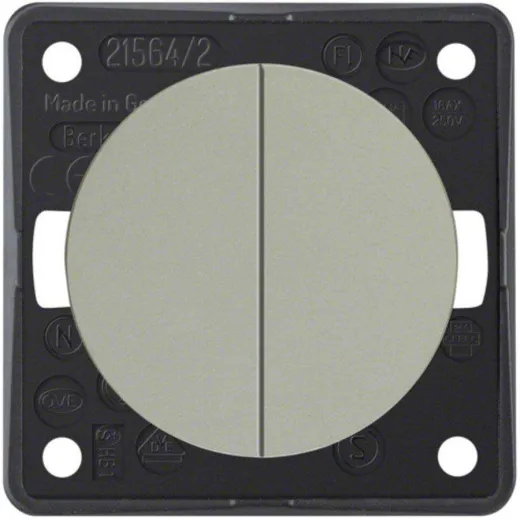 Serienschalter (chrom matt)