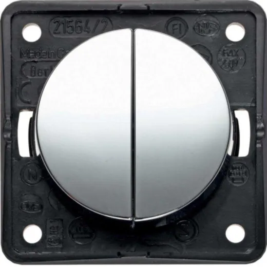 Serienschalter (hochglanz-chrom)