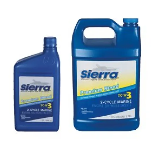 Sierra Motoröl Blue Premium Tc3-W3, 946ml, Für Aussenborder 2-Takt