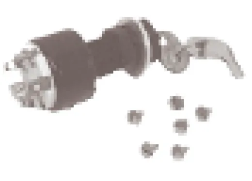 Sierra Polyester Zündschloß, 3-Magnetische Positionen, Off-Run-Start (Dauerend), Max. Wanddicke 28.6mm, 6-Polig