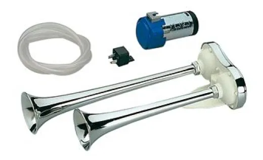 Signalhorn doppelt mit Kompressor 39cm