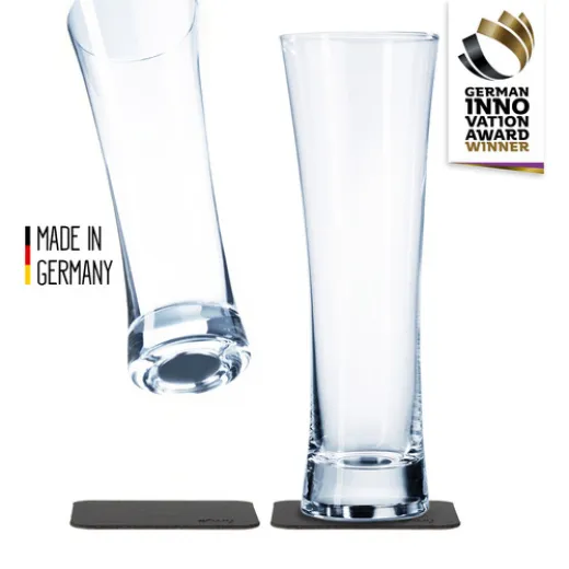 Silwy Kristallgläser Bier, 2er Set