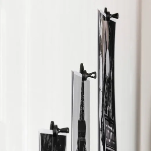 Silwy Magnet Pin Flex schwarz 4er Set