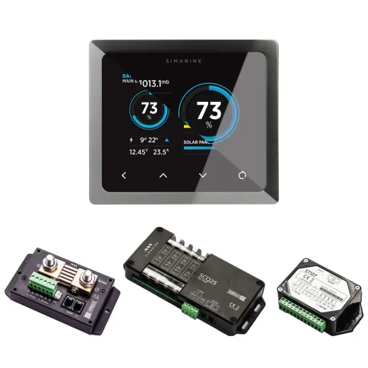 Simarine PICO Blue Set Rev23 - Batteriemonitor, Tankelektrode und 2 x Shunt