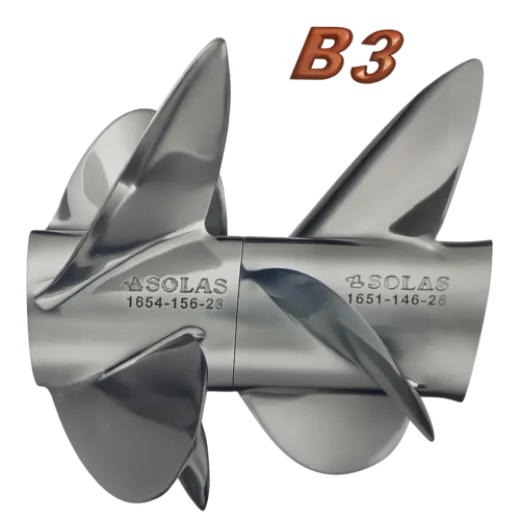 SOLAS BRAVO3X_Propellersatz 24' Steigung