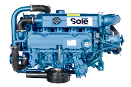 Solé Schiffsdiesel Mini 62 35 Hp Mit Technodrive Wendegetriebe Tm345, Umsetzung 2.47:1