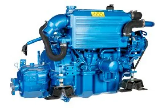Solé Schiffsdiesel Mini 62 35 Hp Mit Technodrive Wendegetriebe Tm345, Umsetzung 2.47:1