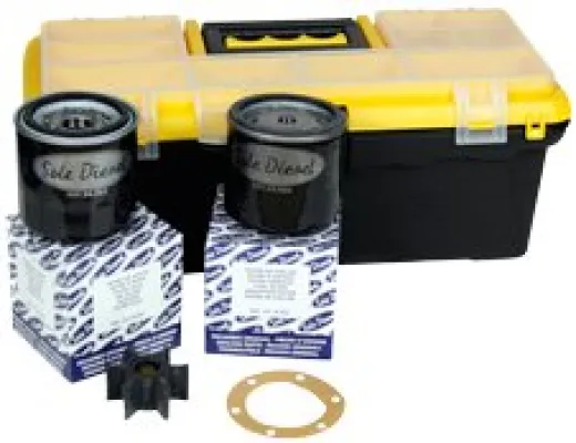 Solé Schiffsdiesel Sdz 280 Turbo & Intercooler, Mit Technodrive Wendegetriebe Tm265a, R=2.09:1