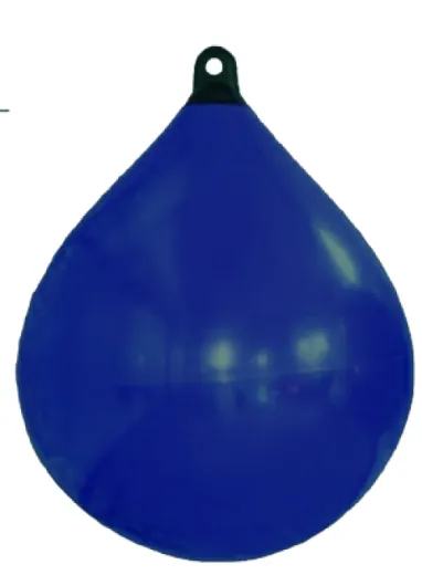 Solid Head Boje, Ø650, L=880mm, Dunkelblau Mit Schwarzem Kopf (Größe 4)