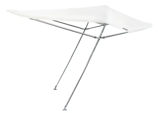 Sonnen-Top Modell 'Aria' 200x122x200cm; Weiß; Rohr Ø25mm