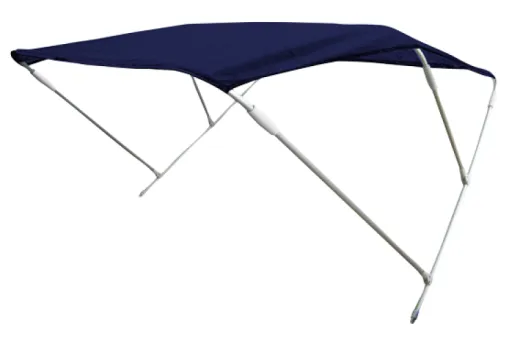 Sonnen-Top Modell 'Wilma', Navy, 180x110x110cm, Aluminium Streben