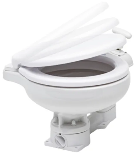 Space Saver Handtoilette, Zufuhr Ø19mm, Abfuhr Ø38mm, Gewicht 8kg (Soft-Close)