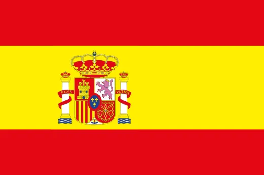 Spanische Flagge 30x45cm