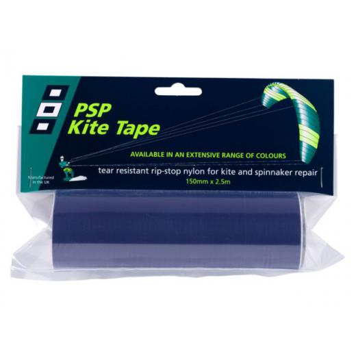 Spinnaker Kite Tape 150mm 2.5m dunkelblau