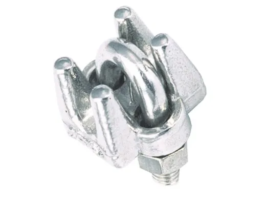 Stahldrahtklemme Edelstahl 6mm