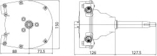 Steuerkopf T93ZT Planetengetriebe