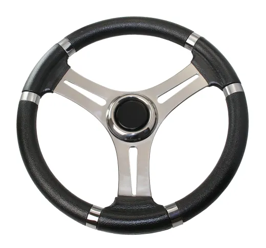 Steuerrad VS01 in Schwarz Ø350mm 3 Speichen