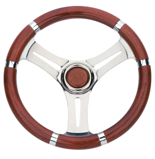 Steuerrad VS01 in Schwarz Ø350mm 3 Speichen