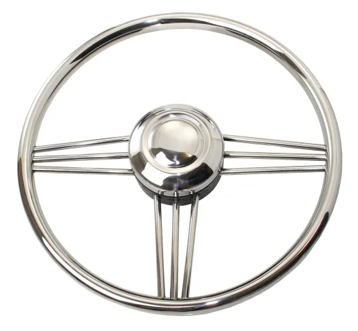 Steuerrad VS02 in Mahagoni Ø350mm 3 Speichen