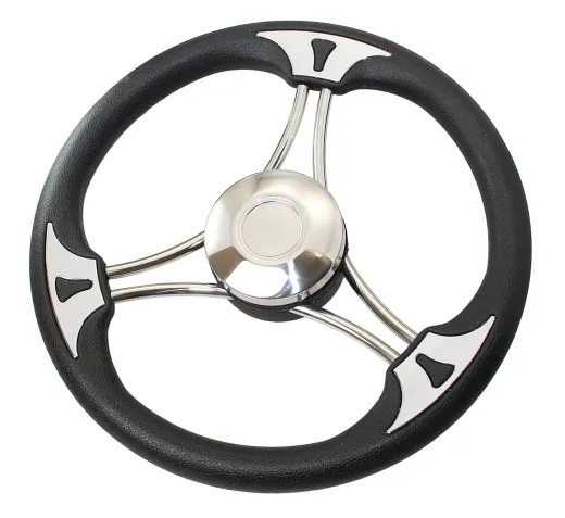 Steuerrad VS03 in Mahagoni Ø350mm 3 Speichen