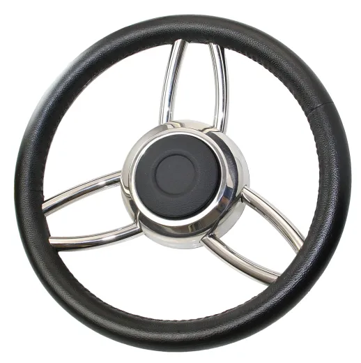 Steuerrad VS13 in Schwarz Ø350mm 3 Speichen