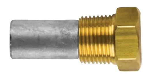 Stiftanode Zn/Ms 12,7x25mm 3/8NPT