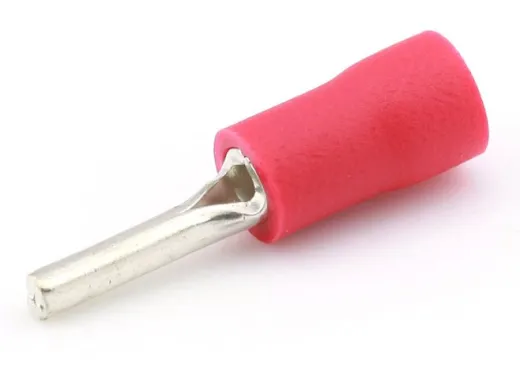 Stiftstecker - Rot 10 mm