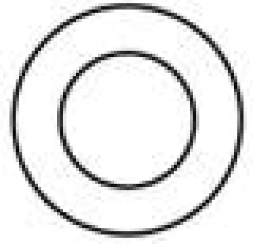 Stophülse Kupfer 3/16 5.0mm rund (schw.)100St