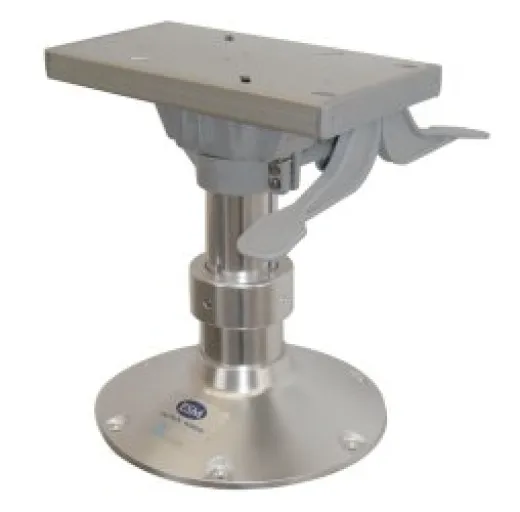 Stuhlbein mit Gasfeder u.Schiebevorr. 35-47cm