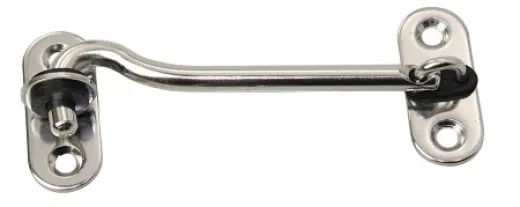 Sturmhaken Edelstahl 51mm mit KS-Buchse