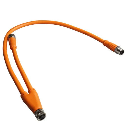 Super B CAN Kabel 0,4m Y-split gerade weiblich zu rechtwinklig männlich + weiblich