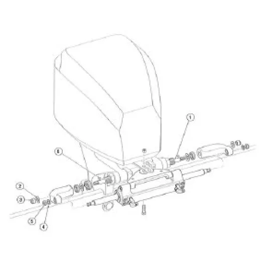 Support Rod Service Kit