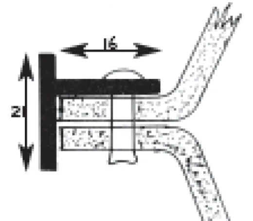 T-Profil (T-3) Für L-3 Streifenlänge 4mtr Weiss