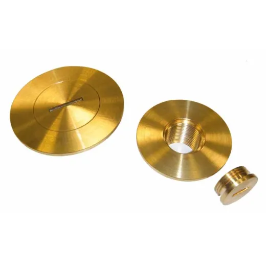 Tankdeckel aus Messing (2 1/2")