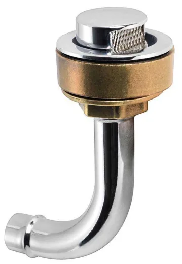 Tankentlüftung (Ø20 mm, eingebaut, nach oben 90°, Messing verchromt)