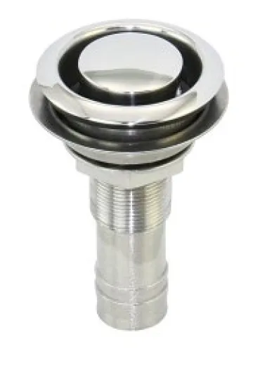 Tankentlüftung flach Edelst.gerade 3/4 = 19mm