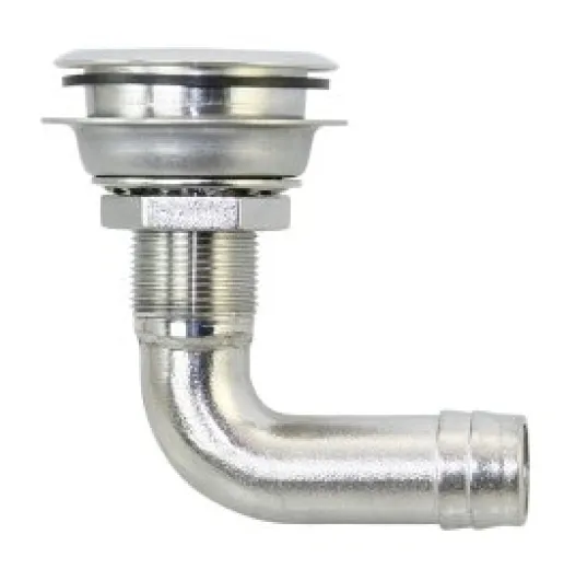 Tankentlüftung flach Edelst.gerade 3/4 = 19mm