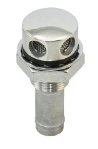 Tankentlüftung in Edelstahl 90°