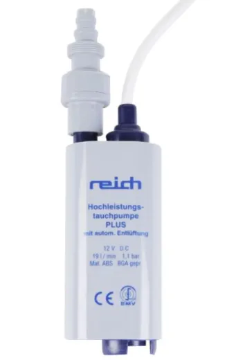Tauchpumpe mit Schraubanschluss (19, Entlüftung, Rückschlagventil, 35-45W, 45 mm, 1.1 bar)