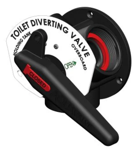 TD-Aquavalve Aufbaumontage weiß