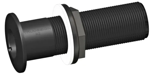 TD Borddurchbruch extra lang schwarz 1 1/4