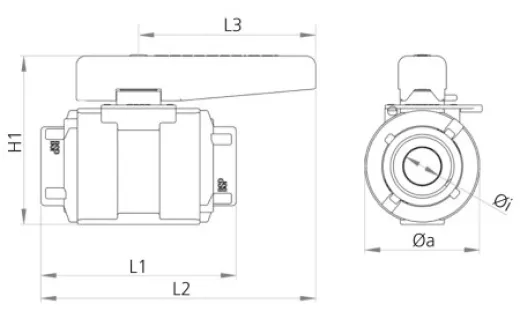 TD Kugelsperrventil 1 1/4
