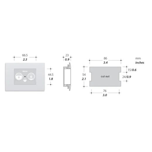 Tecma Elegance 2G Toilette 12V Standard weiss